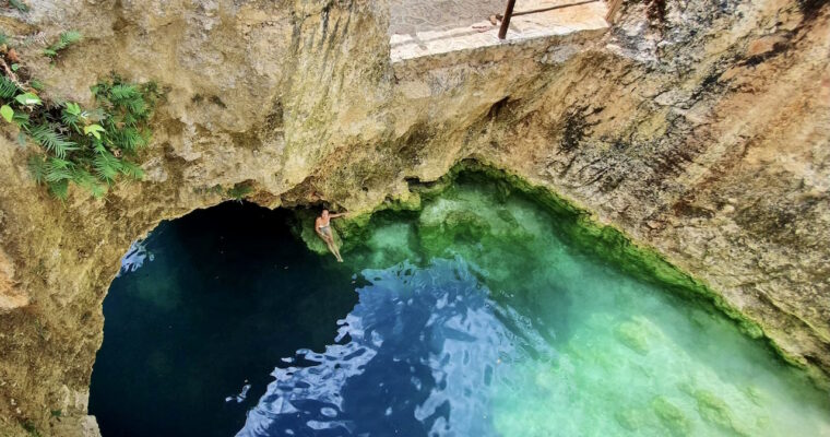 cenote-ich-ha-puerto-morelos-yucatan-mexico