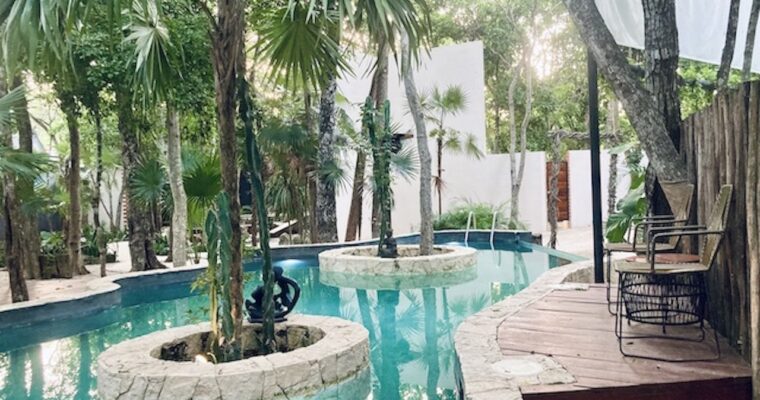 Tulum: Trendy & betaalbaar slapen in Bufo Alvarius Tulum