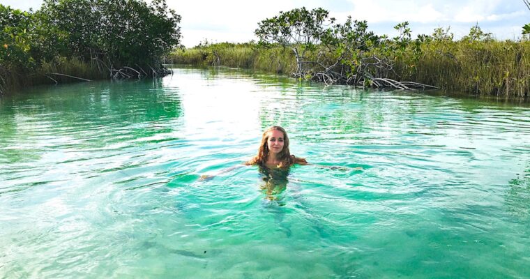 Safari Tour Muyil: Boottocht door de ongerepte natuur, floaten in kristalhelder water & Maya Tempels of zeekoeien spotten!